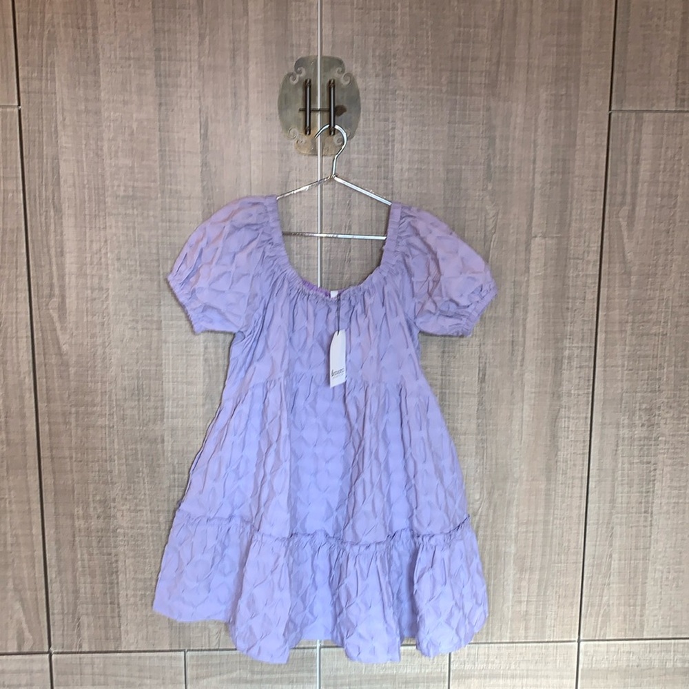 &Merci Lavender A-line Dress With Pockets
